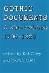 book Gothic Documents: A sourcebook 1700–18