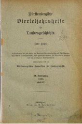 book Württembergische Vierteljahreshefte für Landeskunde