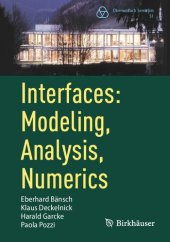 book Interfaces: Modeling, Analysis, Numerics