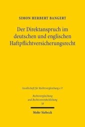 book Der Direktanspruch im deutschen und englischen Haftpflichtversicherungsrecht: Dissertationsschrift