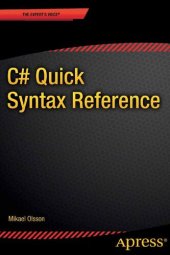 book C# Quick Syntax Reference