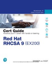 book Red Hat RHCSA 9 Cert Guide: EX200 (Certification Guide)