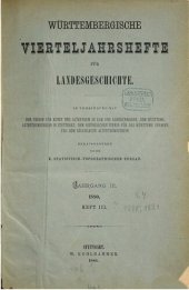 book Württembergische Vierteljahreshefte für Landeskunde