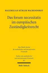 book Das forum necessitatis im europäischen Zuständigkeitsrecht