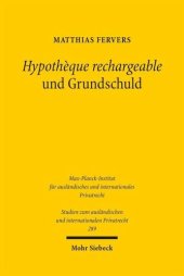 book Hypothèque rechargeable und Grundschuld