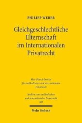 book Gleichgeschlechtliche Elternschaft im Internationalen Privatrecht: Dissertationsschrift