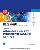 book CompTIA Advanced Security Practitioner (CASP+) CAS-004 Cert Guide