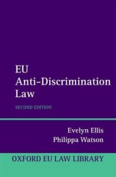 book EU Anti-Discrimination Law (Oxford European Union Law Library)