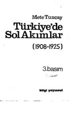 book Türkiye'de sol akımlar: 1908-1925