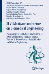 book XLVI Mexican Conference on Biomedical Engineering: Proceedings of CNIB 2023, November 2–4, 2023, Villahermosa Tabasco, México - Volume 2: ... Clinical Engineering (IFMBE Proceedings, 97)