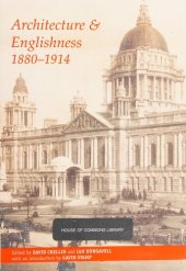 book Architecture and Englishness 1880-1914