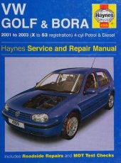 book Haynes VW Golf & Bora Service and Repair Manual