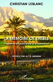 book La mémoire de Thèbes