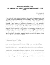 book Reconsidering Cuzco-Quechua Vowels —An acoustic Study on the Influence of Spanish in the Categorical Properties of Vowels Lowering—