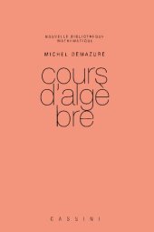 book Cours d'algèbre, 2e ed.