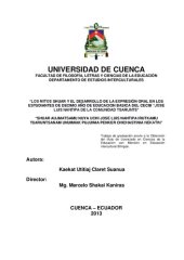 book Los mitos shuar (Aents/ Shíbaro) y el desarrollo de la expresión oral en los estudiantes de décimo año de educación básica del CECIB José Luis Nantipa de la comunidad Tsarunts/ Shuar aujmatsamu nuya uchi Jose Luis Nantipa irutkamu Tsaruntsanam unuimiak pu