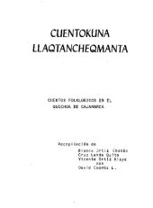 book Cuentokuna llaqtanchiqmanta/ Cuentos folklóricos en el quechua de Cajamarca