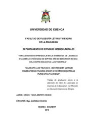 book Dificultades de aprendizaje en la enseñanza de la lengua shuar (Shibaro/ Chicham) en los niños(as) de séptimo año de educación básica del Centro Educativo Luis Tsukanka (Yacuambi, Zamora Chinchipe) = Unuimiatai Luis Tsukanka uchí tsenken uwinium unuimiata