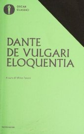 book De Vulgari Eloquentia