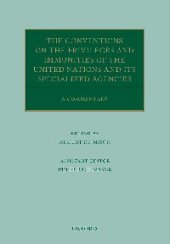 book The Conventions on the Privileges and Immunities of the United Nations and its Specialized Agencies: A Commentary (Oxford Commentaries on International Law)