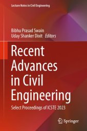 book Recent Advances in Civil Engineering: Select Proceedings of ICSTE 2023