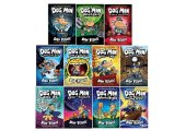 book All Dav Pilkey Dog man Dogman eleven books including fleas under the sea fighting fantasy