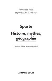 book Sparte: histoire, mythes, géographie