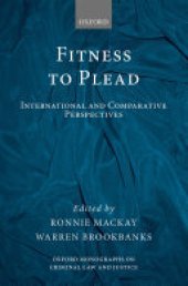 book Fitness to Plead: International and Comparative Perspectives