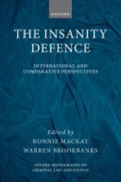 book The Insanity Defence: International and Comparative Perspectives