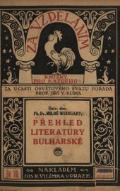 book Přehled literatury bulharské