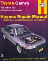 book Haynes Toyota Camry 1983 thru 1991 Automotive Repair Manual