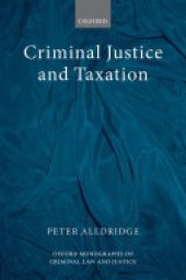 book Criminal Justice and Taxation