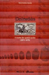 book (Des) Medidos: a revolta dos quebra-quilos (1874-1876)