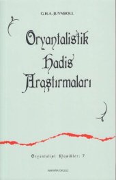 book Oryantalistik Hadis Araştırmaları