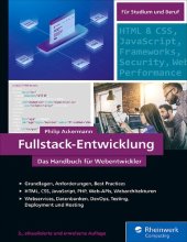 book Fullstack-Entwicklung: Das Handbuch für Webentwickler