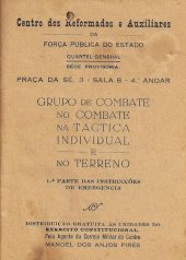 book Grupo de Combate no Combate na Táctica Individual e no Terreno