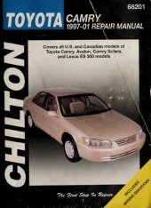 book Chilton's Toyota Camry 1997-01 Repair Manual