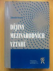 book Dějiny mezinárodních vztahů