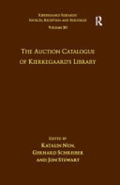 book Volume 20: The Auction Catalogue of Kierkegaard's Library