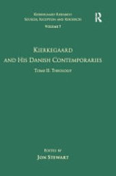 book Volume 7, Tome II: Kierkegaard and His Danish Contemporaries - Theology