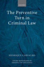 book The Preventive Turn in Criminal Law