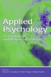 book Applied Psychology: New Frontiers And Rewarding Careers