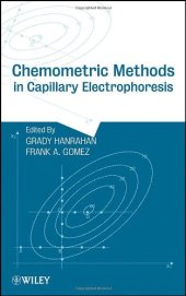 book Chemometric Methods in Capillary Electrophoresis