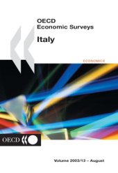 book Oecd Economic Surveys: Italy (Oecd Economic Surveys)