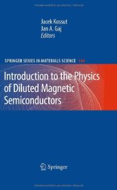 book Introduction to the Physics of Diluted Magnetic Semiconductors