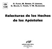 book Relecturas de los Hechos de los Apostoles