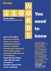 book 1100 Words You Need to Know