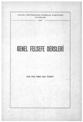 book Genel Felsefe Dersleri