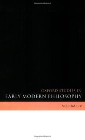 book Oxford Studies in Early Modern Philosophy Volume IV (Oxford Studies in Early Modern Philosophy)