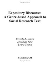 book Expository Discourse: A Genre-Based Approach to Social Science Research Texts (Open Linguistics)